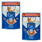 Kit 2 Cat Chow Sachê para Gatos Adultos Sabor Frango 85 g