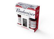 Kit 2 Cerveja Budweiser com Copo 330ml