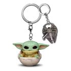 Kit 2 Chaveiros Star Wars Baby Yoda Funko & Millennium Falcon