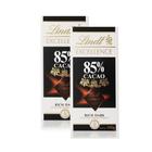Kit 2 Chocolate Lindt Excellence 85% Cocao Rich Dark 100g