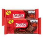 Kit 2 Chocolate Nestlé Classic Meio Amargo 80g - Nestle Classic