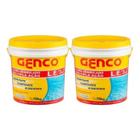 KIT 2 CLORO GENCO 10KG MULTI ACAO - 3 EM 1 UNICO - 10kg
