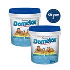 Kit 2 Cloros Hipoclorito Domclor 10 Kg Balde Piscina Dominus