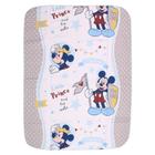 Kit 2 Cobertor Bebe Infantil Disney 70x90cm Com Croche