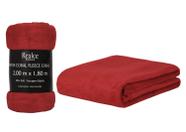 Kit 2 Cobertor Coberta Manta Casal Microfibra Anti Alérgica