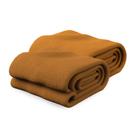Kit 2 Cobertor Solteiro Manta Fleece Antialérgico Arte Cazza