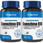 Kit 2 Coenzima Q10 Com Colágeno Vitaminas C e E 60 Cápsulas Fitoprime