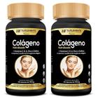 Kit 2 Colageno Hidrolisado + Vitaminas 60 Caps Hf Suplements