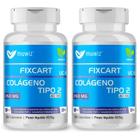 Kit 2 colágeno tipo 2 + magnésio + vit d 30 caps fixcart muwiz