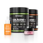 Kit 2 Colágenos + Hidratante Labial - Sérum - Renova Be