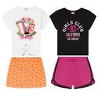 Kit 2 Conjunto Infantil Juvenil Roupa Menina Atacado Verão Conjunto de Menina Juvenil Verão