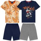 Kit 2 Conjuntos de Verão Juvenil Masculino