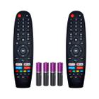 Kit 2 Controle Remoto Para TV Multilaser Smart Tl042 Tl045