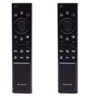 Kit 2 Controle Remoto Para Tv Samsung 4k 50, 60, 70 Polegada