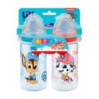 Kit 2 Copo Lillo Patrulha Canina 12+ Meses Azul e Vermelho 300ml cada