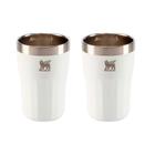 Kit 2 Copo Stanley Beer Tumbler Happy Hour Pale Stone 384ml Cada