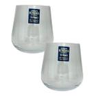 Kit 2 Copos Cristal Whisky Drinks 320ml Bohemia Linha Ardea