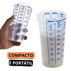 Kit 2 Copos de Medidas Plástico 500Ml