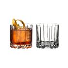 Kit 2 Copos Drink Tumbler Rocks Glass 283ml Cristal Riedel