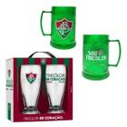 Kit 2 Copos Munich Cerveja Chopp + 1 Copo Caneca Gel Térmico - Brasfoot