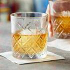 Kit 2 Copos Vidro Bebida Esmeralda Buffet Whisky Drink 330ml
