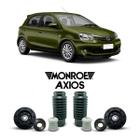 Kit 2 Coxim Batente Coifa Dianteiro Toyota Etios 2012 A 2017