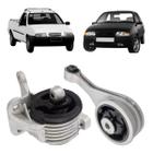 Kit 2 Coxim Cambio Motor Esquerdo Courier 96/13 Fiesta 96/07 - Solupe Parts