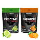 Kit 2 Creatinas Turbo 150g Sache Limão + Laranja - Black Skull