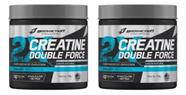 Kit 2 Creatine Double Force 150G Cada Bodyaction Sem Sabor