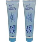 Kit 2 Creme Mãos De Seda Para Mãos Hidratante Mãos Macias