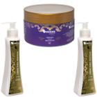 Kit 2 Creme Para Pentear 1 Máscara Matizadora Midori