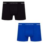 Kit 2 cueca boxer box microfibra  selene masculina original