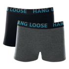 Kit 2 Cueca Hang Loose Boxer Cot Preto/Cinza - brand