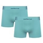 Kit 2 Cuecas Microfibra Boxer Box Modelo Sem Costura Infantil Menino