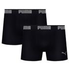 Kit 2 Cuecas Microfibra Boxer Box Modelo Sem Costura Masculina Adulta