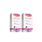 Kit 2 Cxs Suplemento Feminis Ômega 3 DHA Vitamina Eurofarma