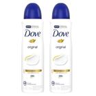 Kit 2 Desodorante Antitranspirante Aerosol Dove Original 150ml cada.