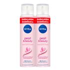 Kit 2 Desodorante Antitranspirante Aerosol Nivea Pearl & Beauty 200ml