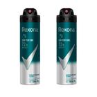 Kit 2 Desodorante Masculino em Aerosol Rexona Sem Perfume Anti-transpirante Frescor Ativo Duradouro 72h 150ml