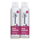 Kit 2 Desodorante Monange Frutas Vermelhas Aerosol Antitranspirante 48h 150ml