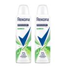 Kit 2 Desodorante Rexona Stay Fresh Bamboo e Aloe Vera Aerosol 150ml
