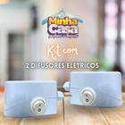 kit 2 Difusor Elétrico De Ambientes Bivolt 30ml Maior Poder de Exalação