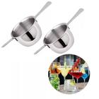 Kit 2 Dosador Inox Copo Medidor Bebida Drink Bar 40ml - CLASS HOME