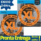 Kit 2 Encordoamento Para Guitarra D'addario Exl110 Envio24h