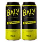 Kit 2 Energético Baly Energy Drink Tradicional Sem Açúcar 473ml