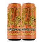 Kit 2 Energético Monster Dragon Ice Tea Peach 473ml