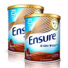 Kit 2 Ensure Chocolate Suplemento Alimentar 400g