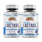 Kit 2 Enzima Lactase 10000 Ufcc - Intolerância A Lactose 30 Cápsulas 750mg