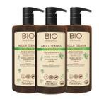 Kit 2 Escova Progressiva + Shampoo Bio Amazônica NatuMaxx 1L