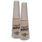 Kit 2 Esmalte Color Fashion Transparente Cor Lenda 8ml